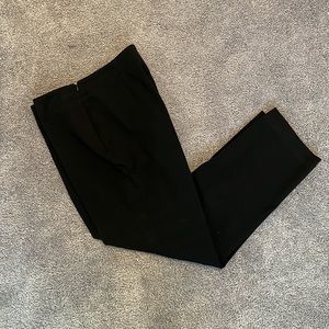 Talbots size 10 petite classic slim black dress pants
